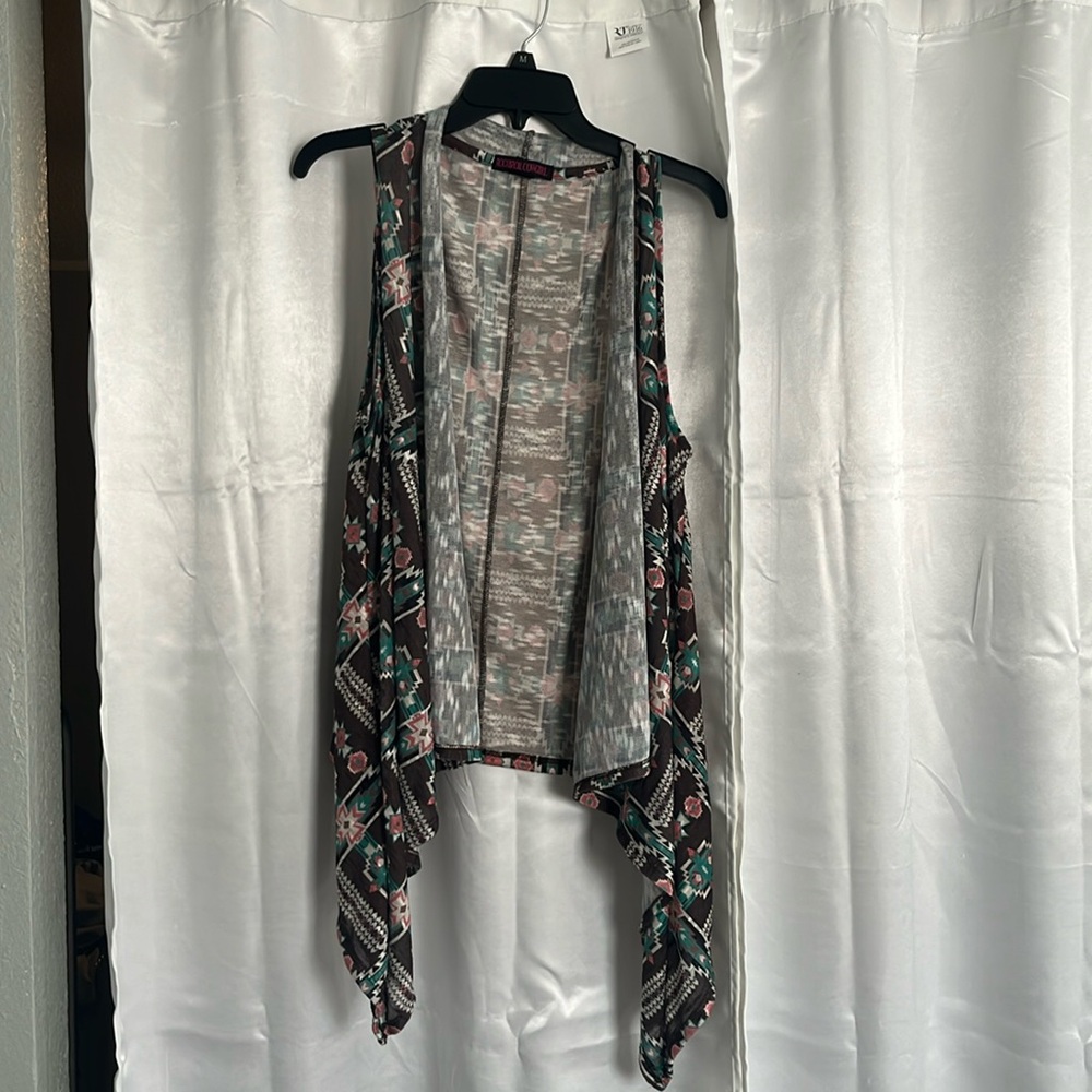 Rock & Roll Cowgirl Aztec vest